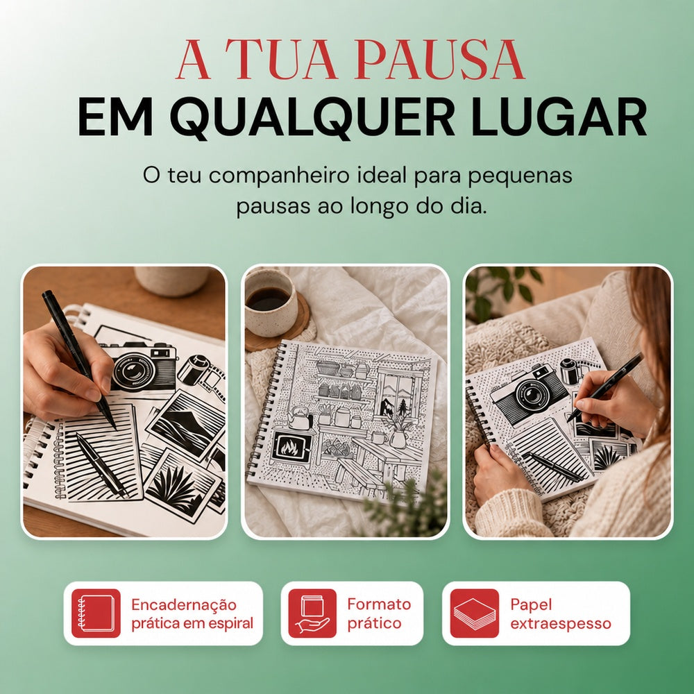 Livro de colorir OneColor - Edição de Natal