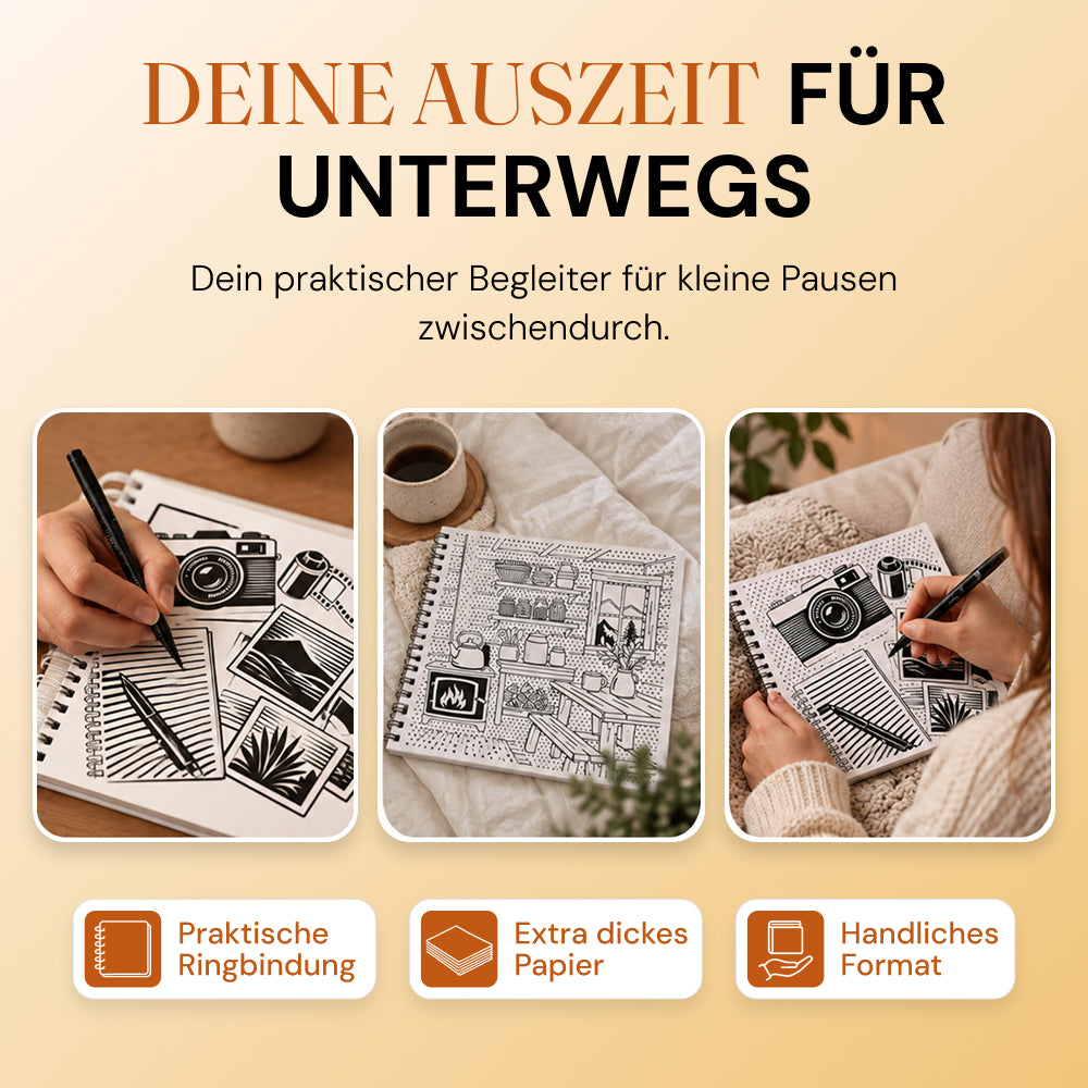 OneColor Malbuch - Cozy Home Edition