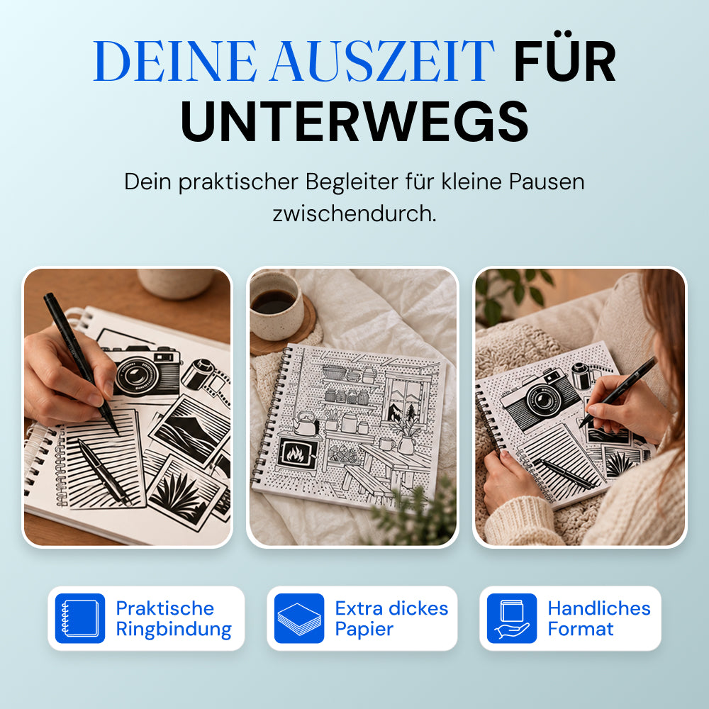 OneColor Malbuch - Winter Edition