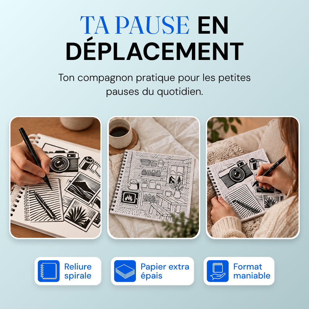 Livre de coloriage OneColor - Édition hiver