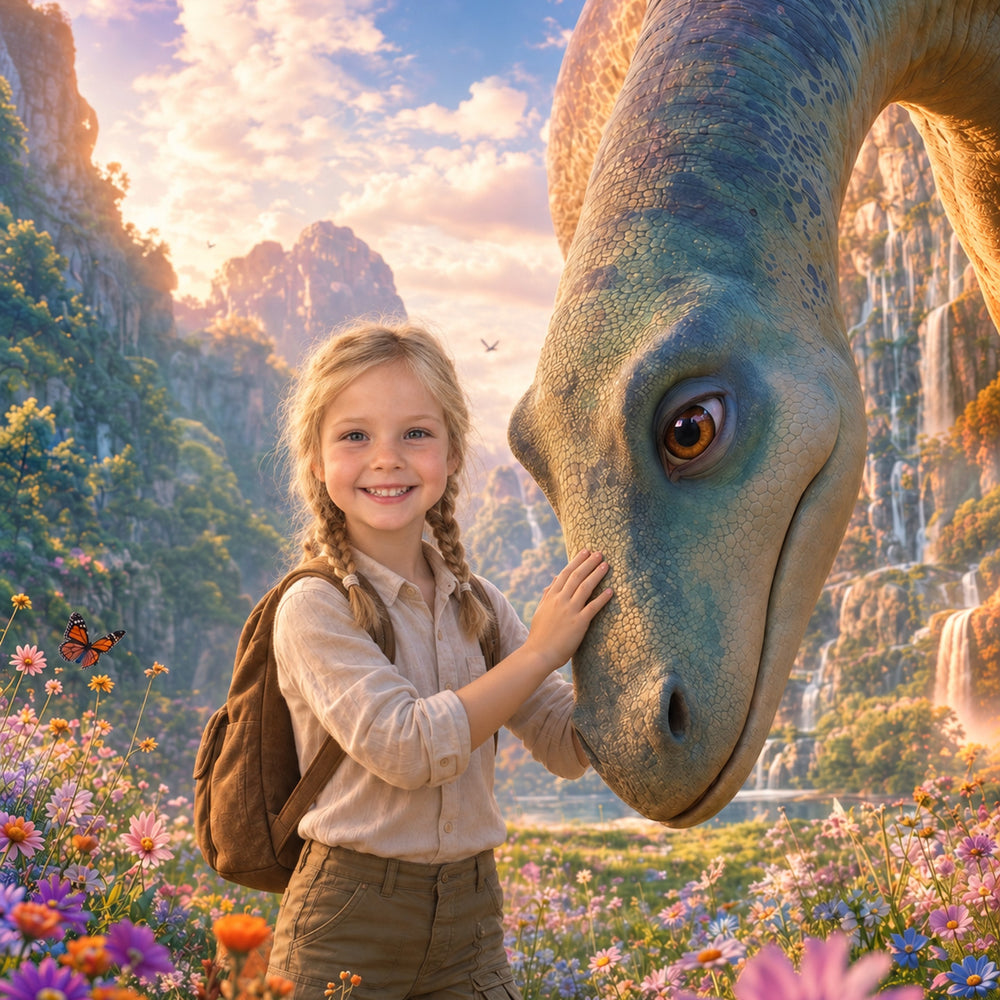 Der freundliche Dino-Riese – Poster