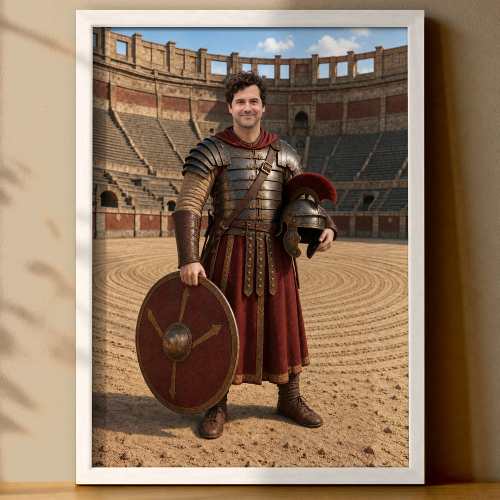 Der Gladiator – Poster an der Wand