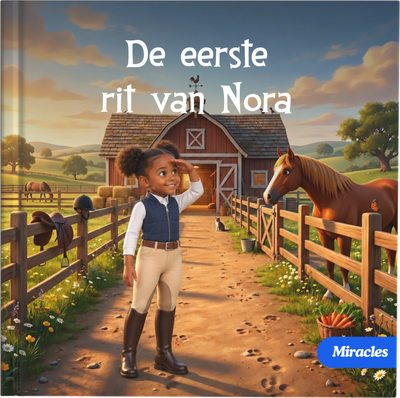 Paardenstal - Eerste buitenrit