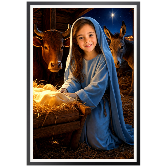 Der Stern von Bethlehem – Poster an der Wand