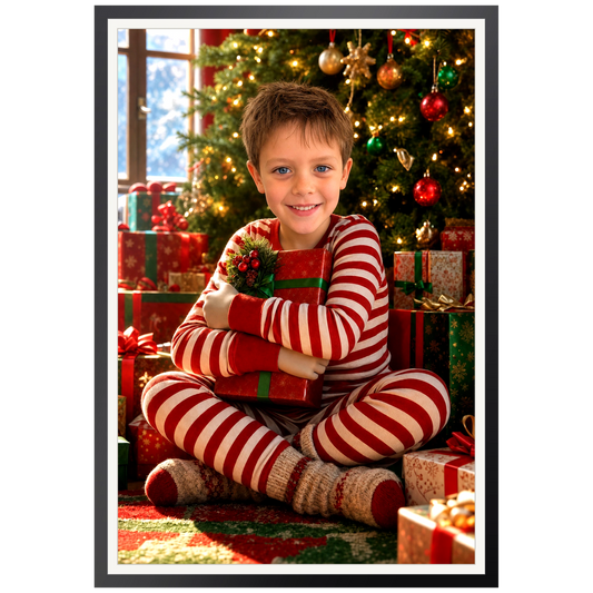 Weihnachtsmorgen – Poster an der Wand