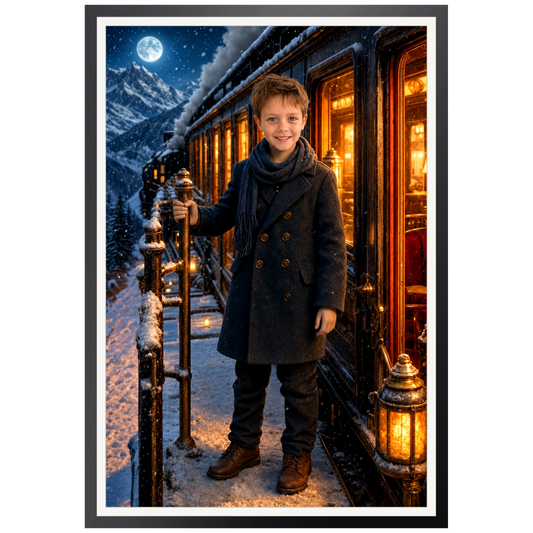 Der Nachtzug – Poster an der Wand