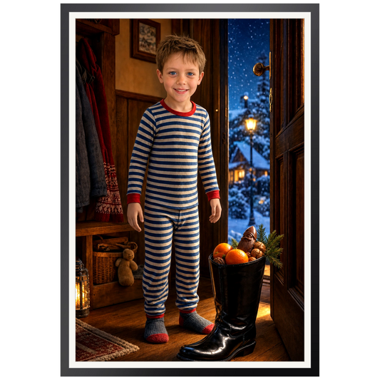 Die Nikolausnacht – Poster an der Wand