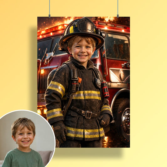 The Brave Firefighter