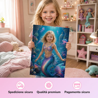 Sirenetta nel palazzo di corallo