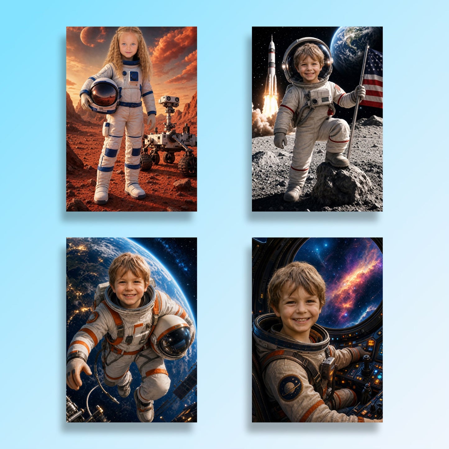 Astronaute sur Mars