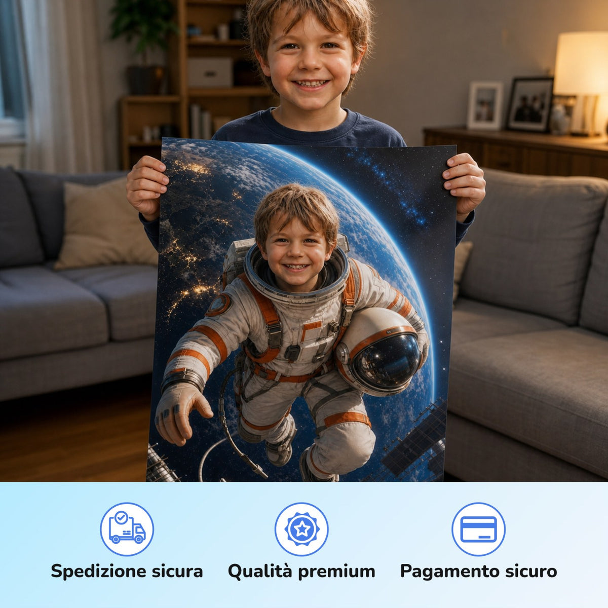 Astronauta fluttuante