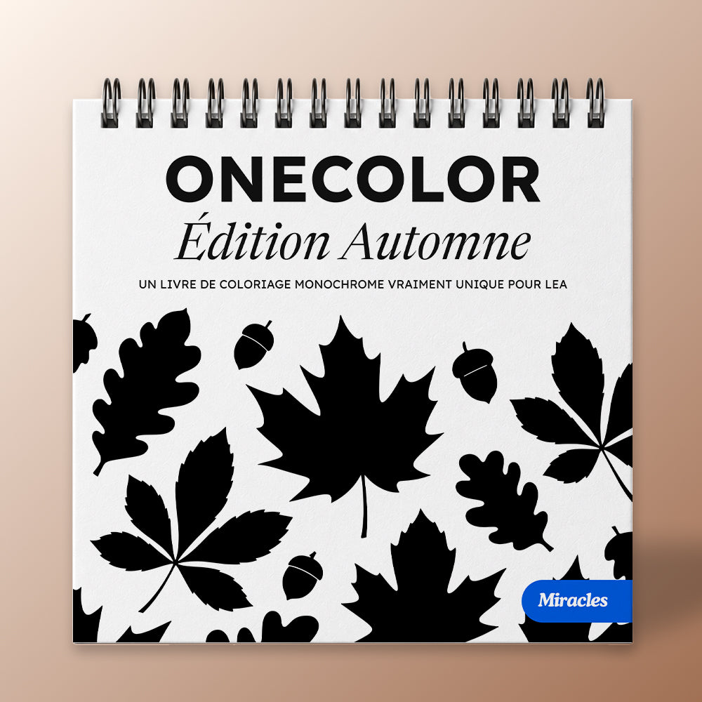 Livre de coloriage OneColor - Édition automne