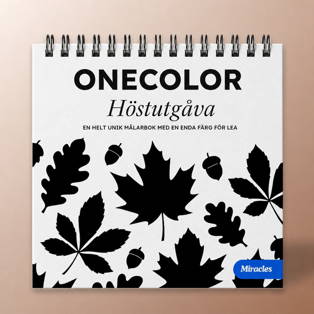 OneColor målarbok - höstutgåva