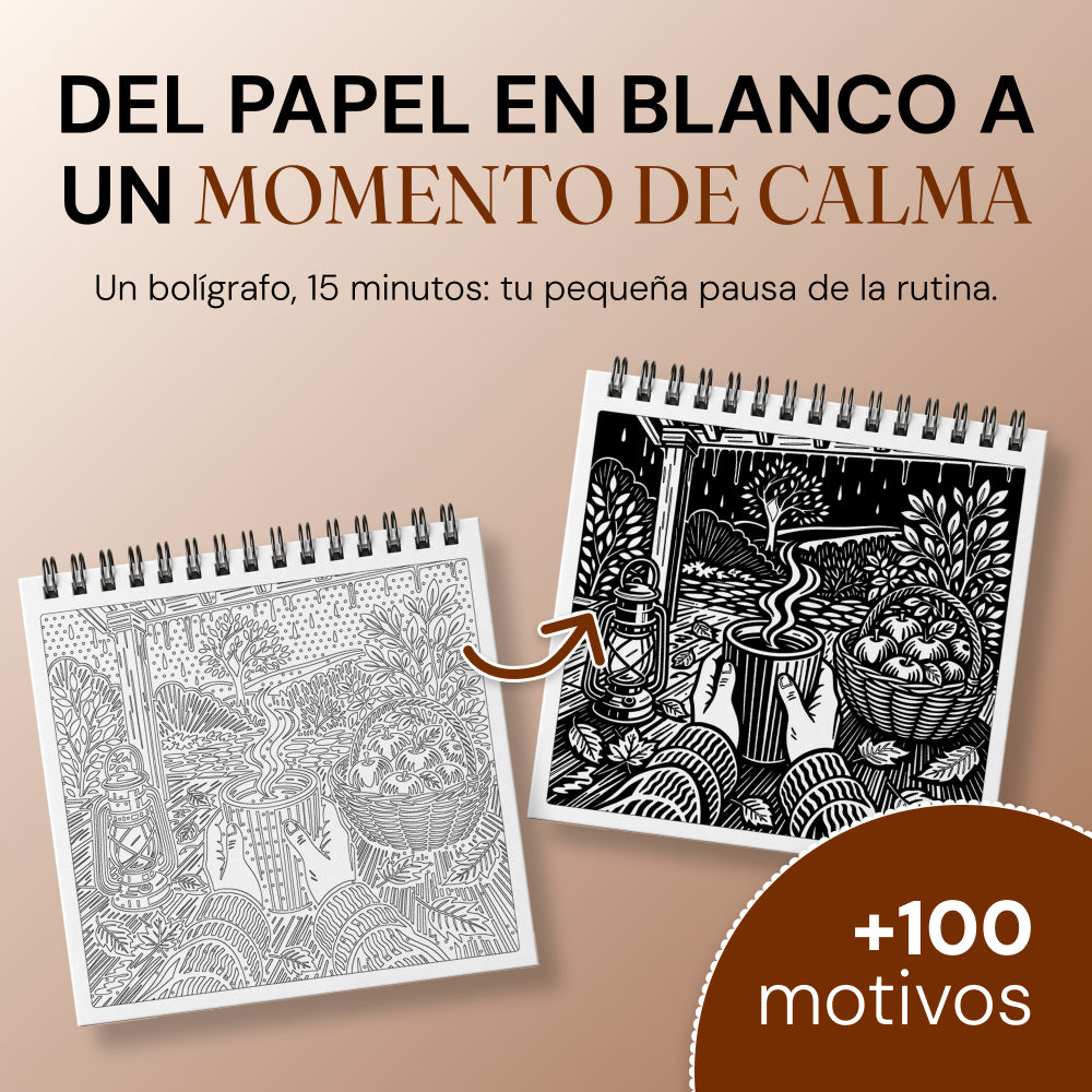 Libro para colorear OneColor - Edición de otoño
