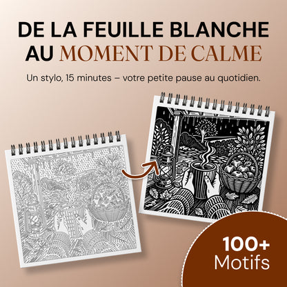 Livre de coloriage OneColor - Édition automne