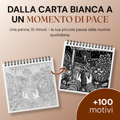Libro da colorare OneColor - Edizione Autunno