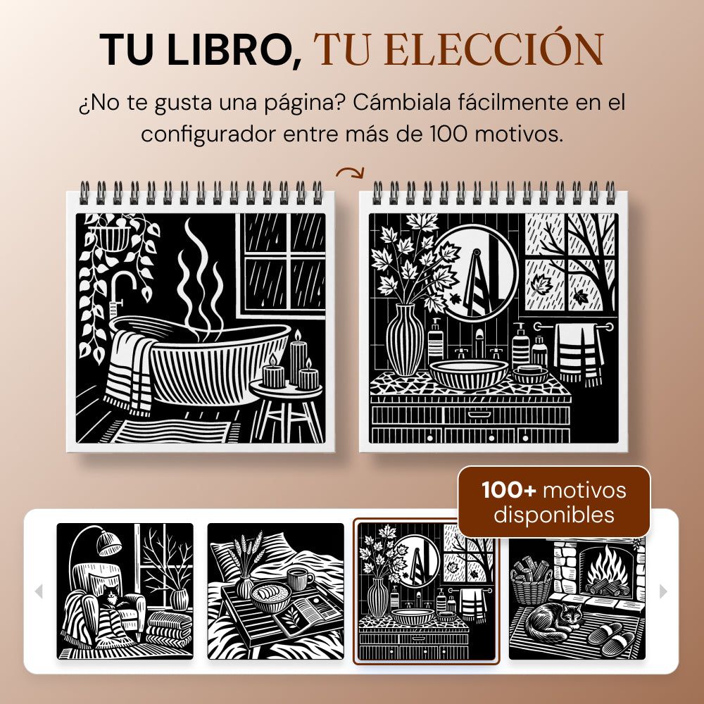 Libro para colorear OneColor - Edición de otoño