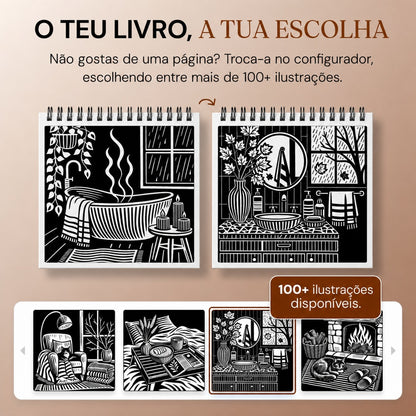 Livro de colorir OneColor - Edição de outono