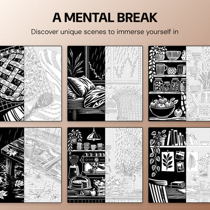 OneColor Coloring Book - Autumn Edition
