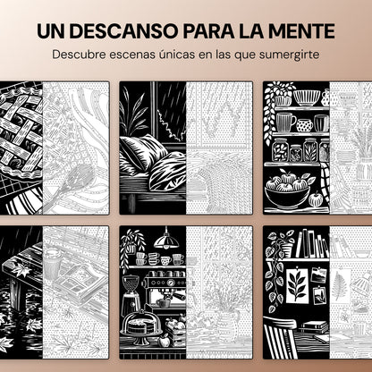 Libro para colorear OneColor - Edición de otoño