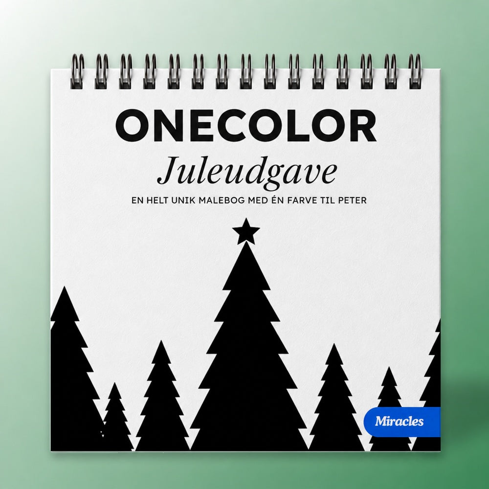 OneColor malebog - juleudgave