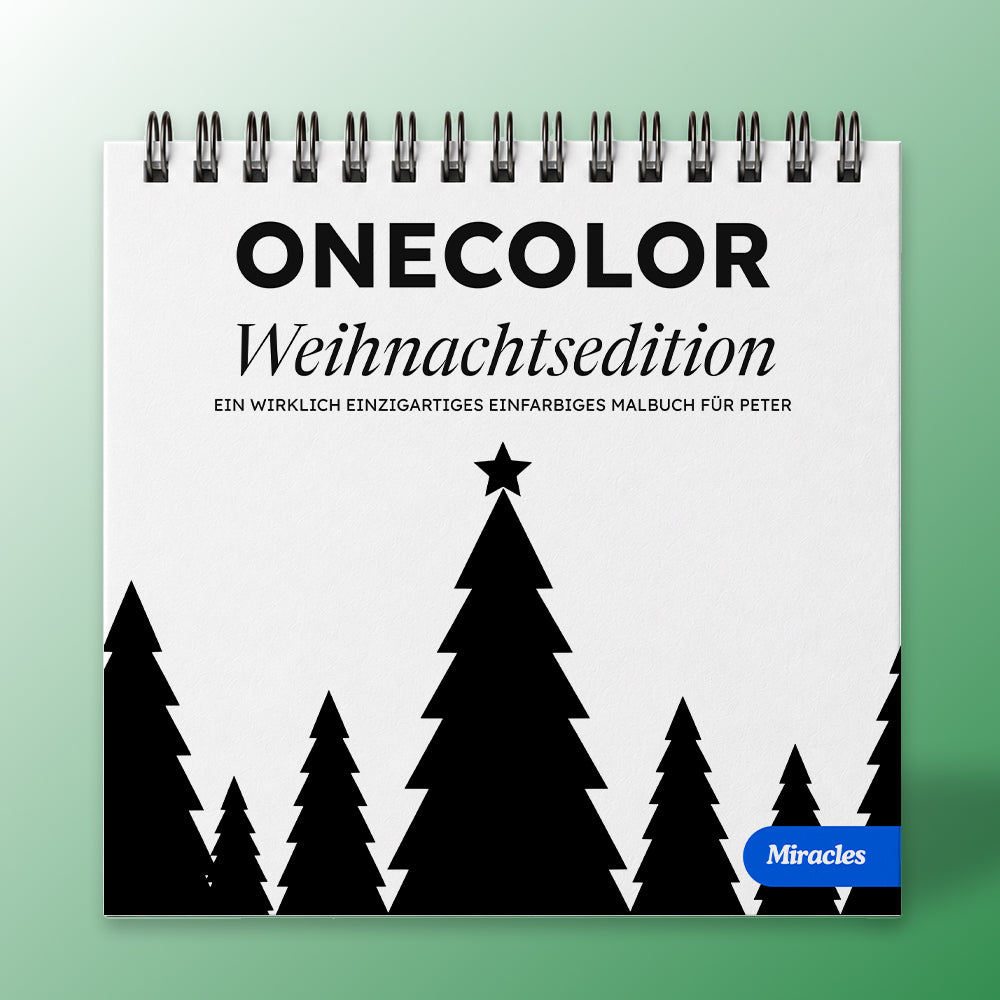 OneColor Malbuch - Christmas Edition