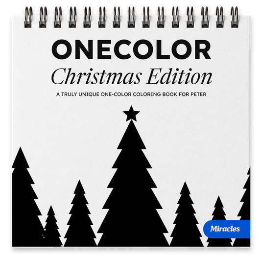 OneColor Coloring Book - Christmas Edition