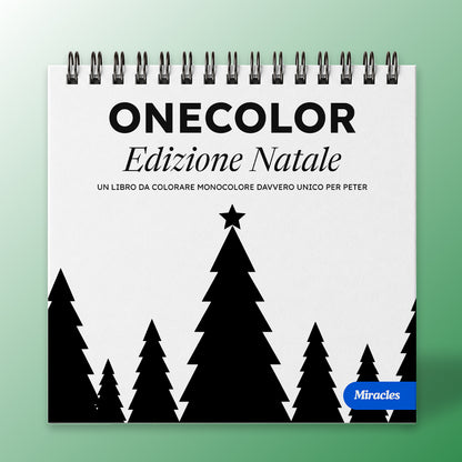 Libro da colorare OneColor - Edizione Natale