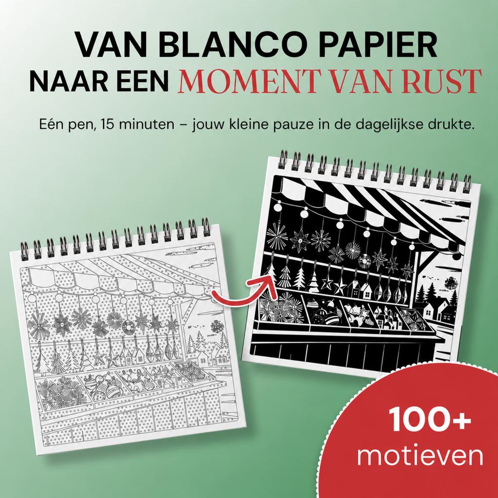 OneColor kleurboek - Kersteditie