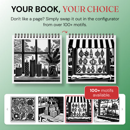 OneColor Coloring Book - Christmas Edition