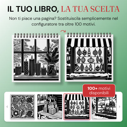 Libro da colorare OneColor - Edizione Natale