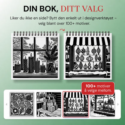 OneColor malebok - juleutgave
