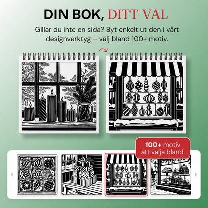 OneColor målarbok - julutgåva