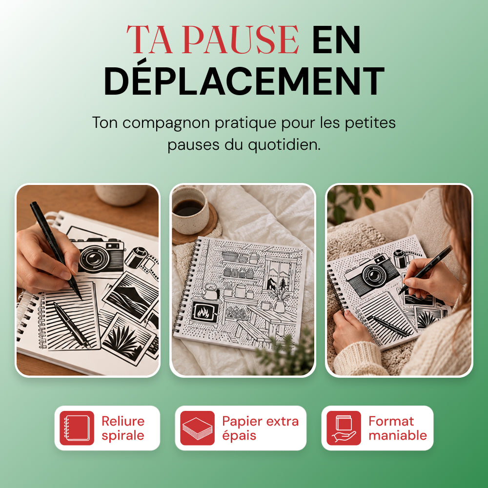 Livre de coloriage OneColor - Édition Noël