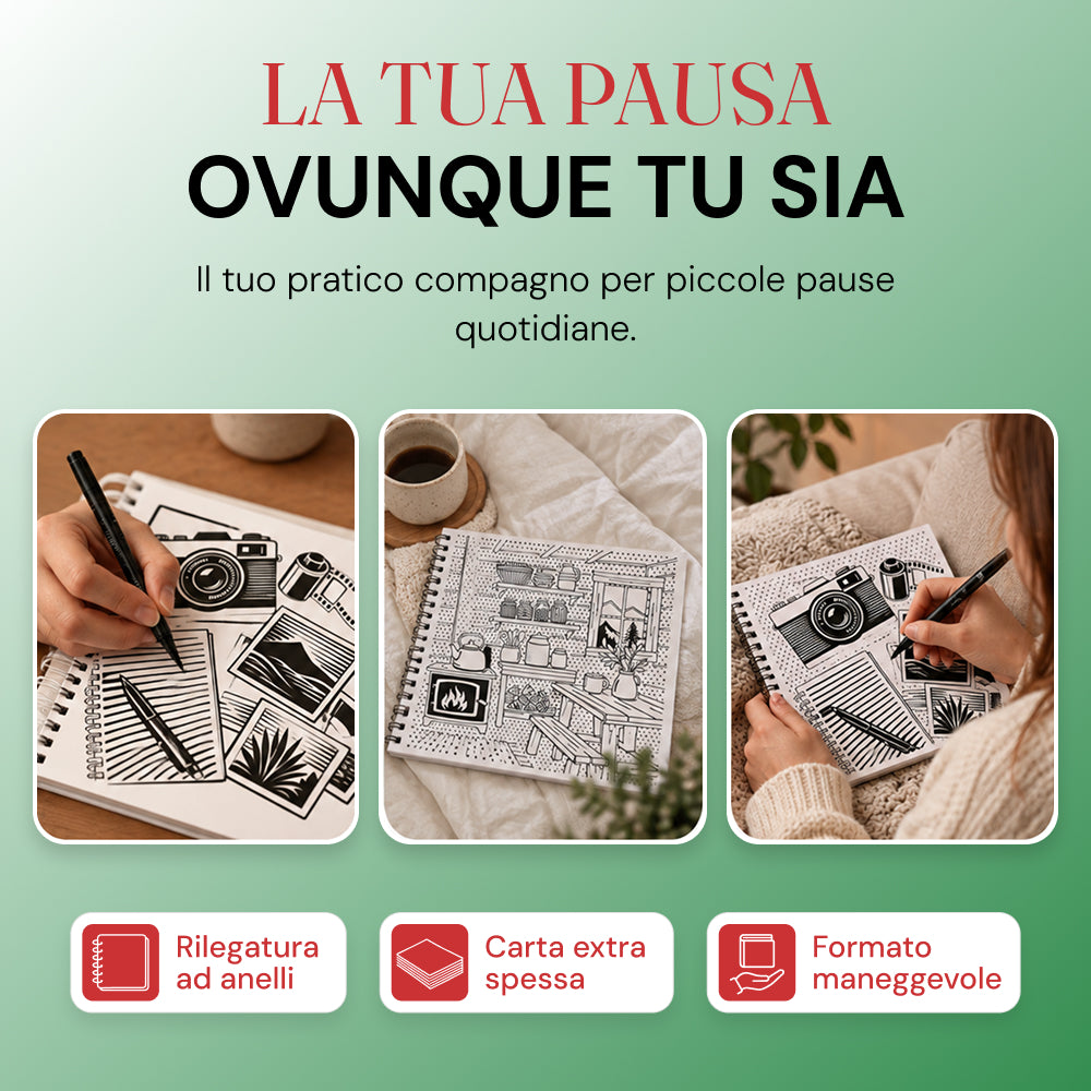 Libro da colorare OneColor - Edizione Natale