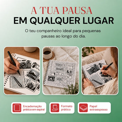 Livro de colorir OneColor - Edição de Natal