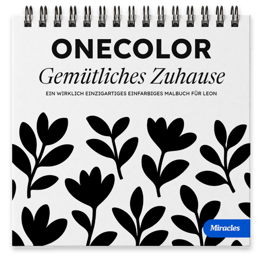 OneColor malebok - Cozy Home-utgave