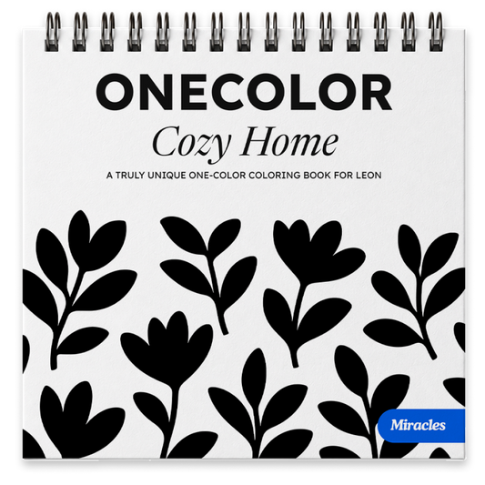 OneColor Coloring Book - Cozy Home Edition