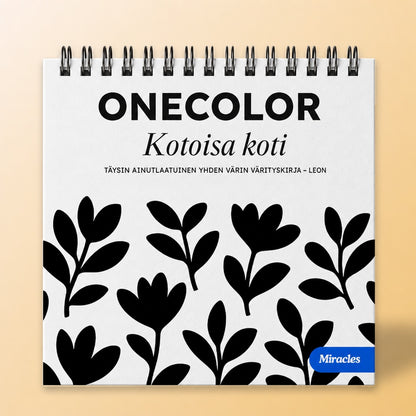OneColor-värityskirja - Cozy Home Edition