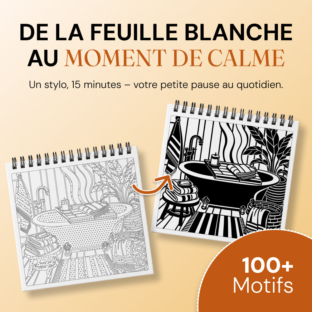 Livre de coloriage OneColor - Édition Maison douillette