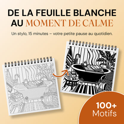 Livre de coloriage OneColor - Édition Maison douillette