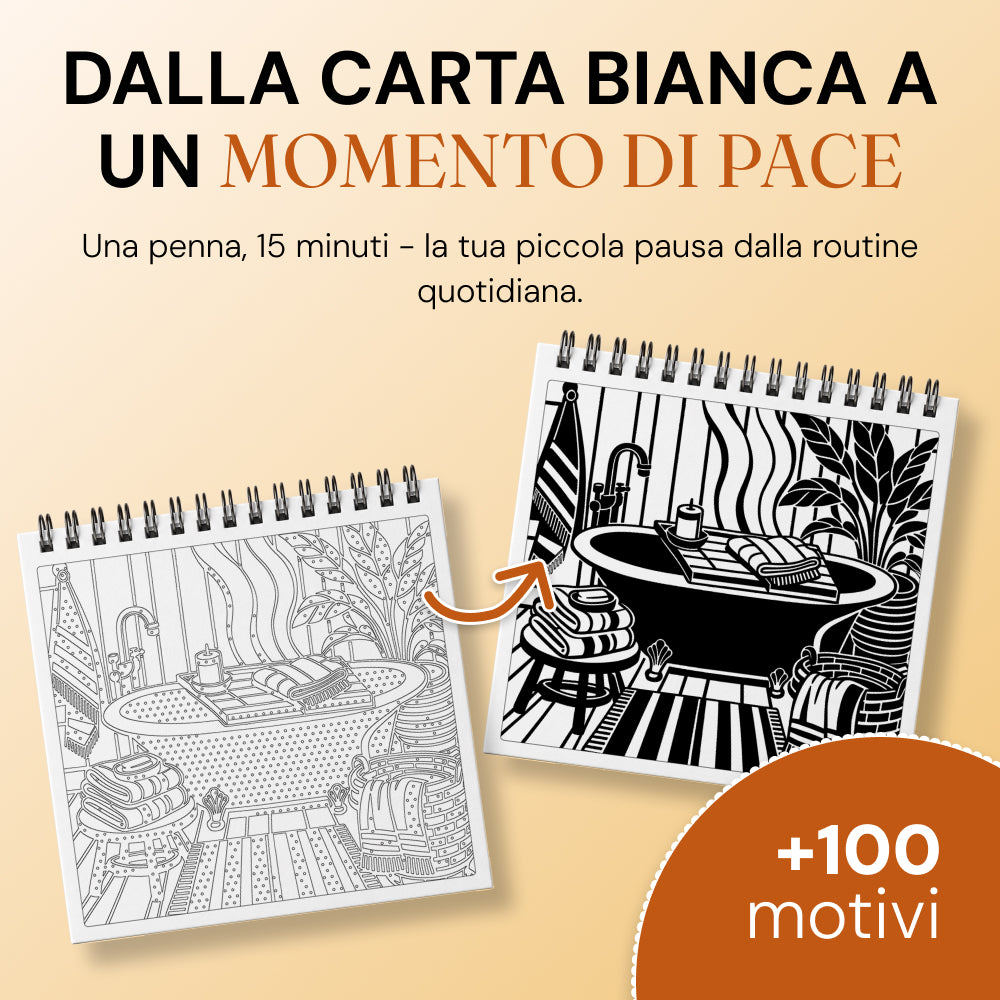 Libro da colorare OneColor - Edizione Casa Accogliente