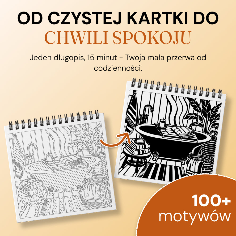 Kolorowanka OneColor - edycja Przytulny Dom