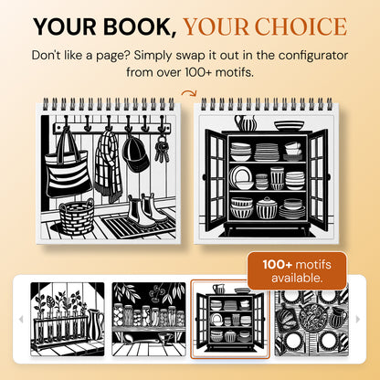 OneColor Coloring Book - Cozy Home Edition