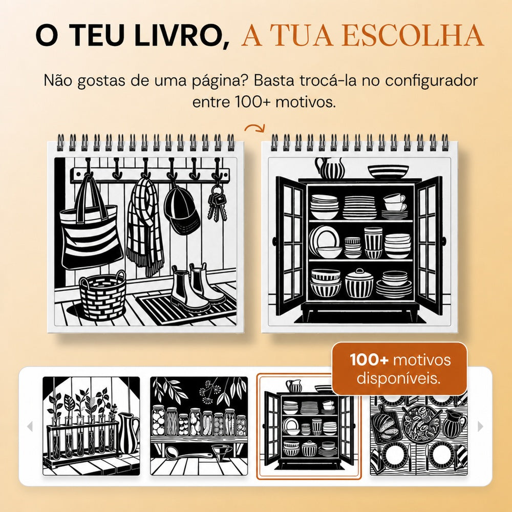 Livro de colorir OneColor - Edição Casa Acolhedora