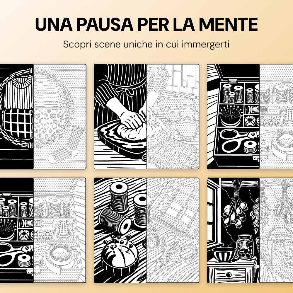 Libro da colorare OneColor - Edizione Casa Accogliente