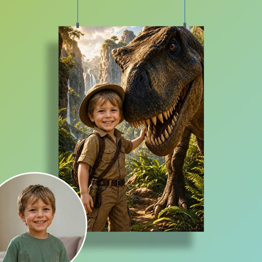 Il piccolo esploratore di dinosauri