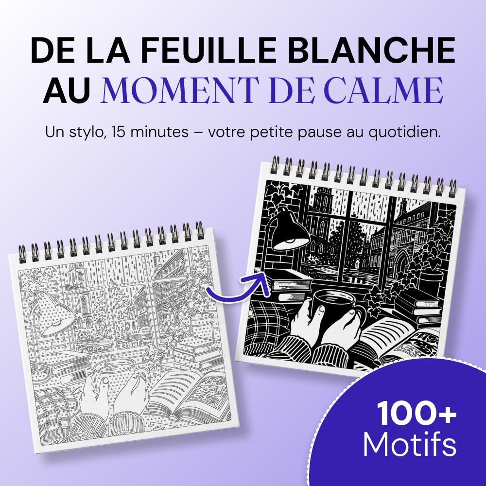 Livre de coloriage OneColor - Édition Dark Academia
