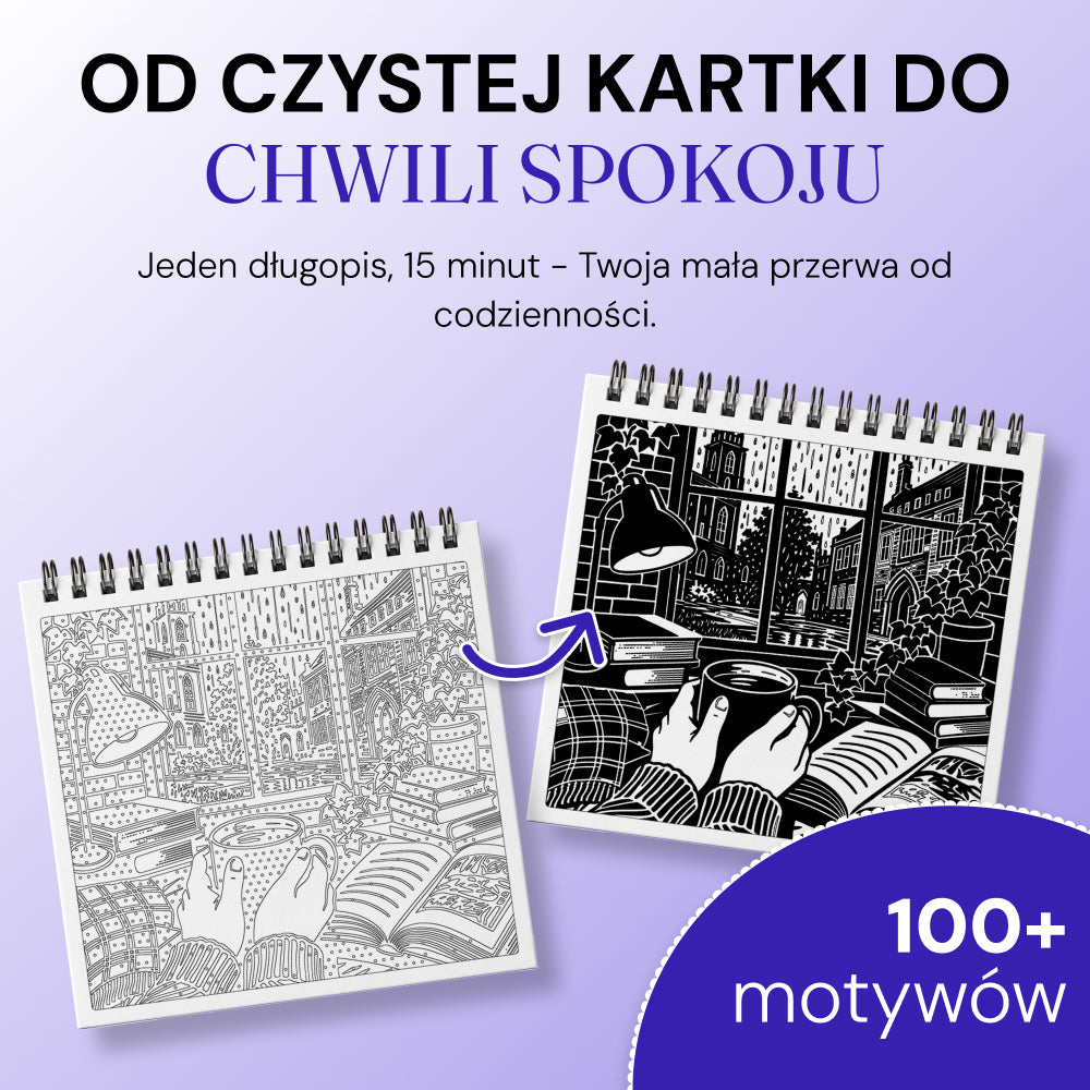 Kolorowanka OneColor - edycja Dark Academia