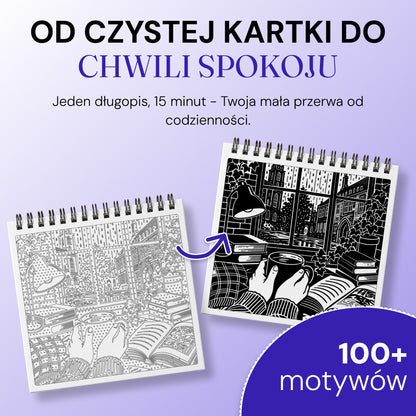 Kolorowanka OneColor - edycja Dark Academia